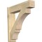 Ekena Millwork Balboa Block Rough Sawn Outlooker, Douglas Fir, 8"W x 34"D x 34"H OUT08X34X34BOA05RDF - alternate 1